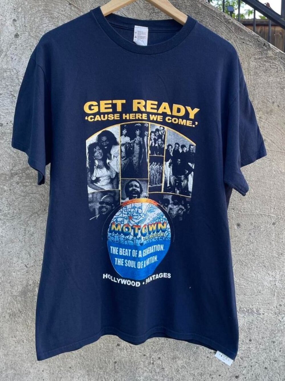 Motown the musical t shirt size large